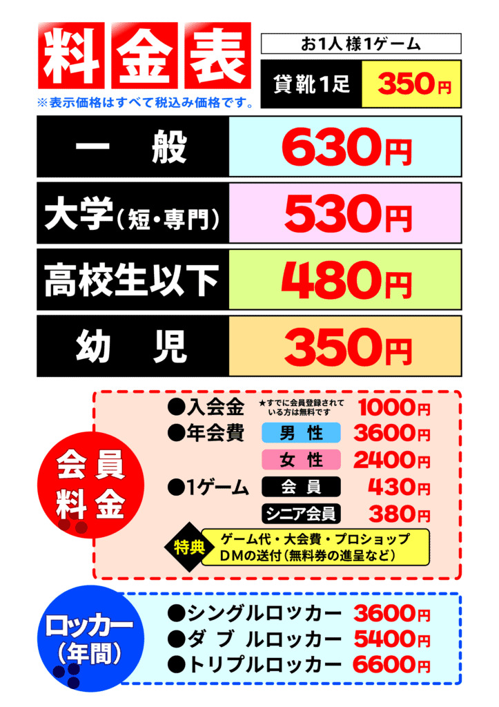 静岡県清水町のボウリング場 柿田川パークレーンズ